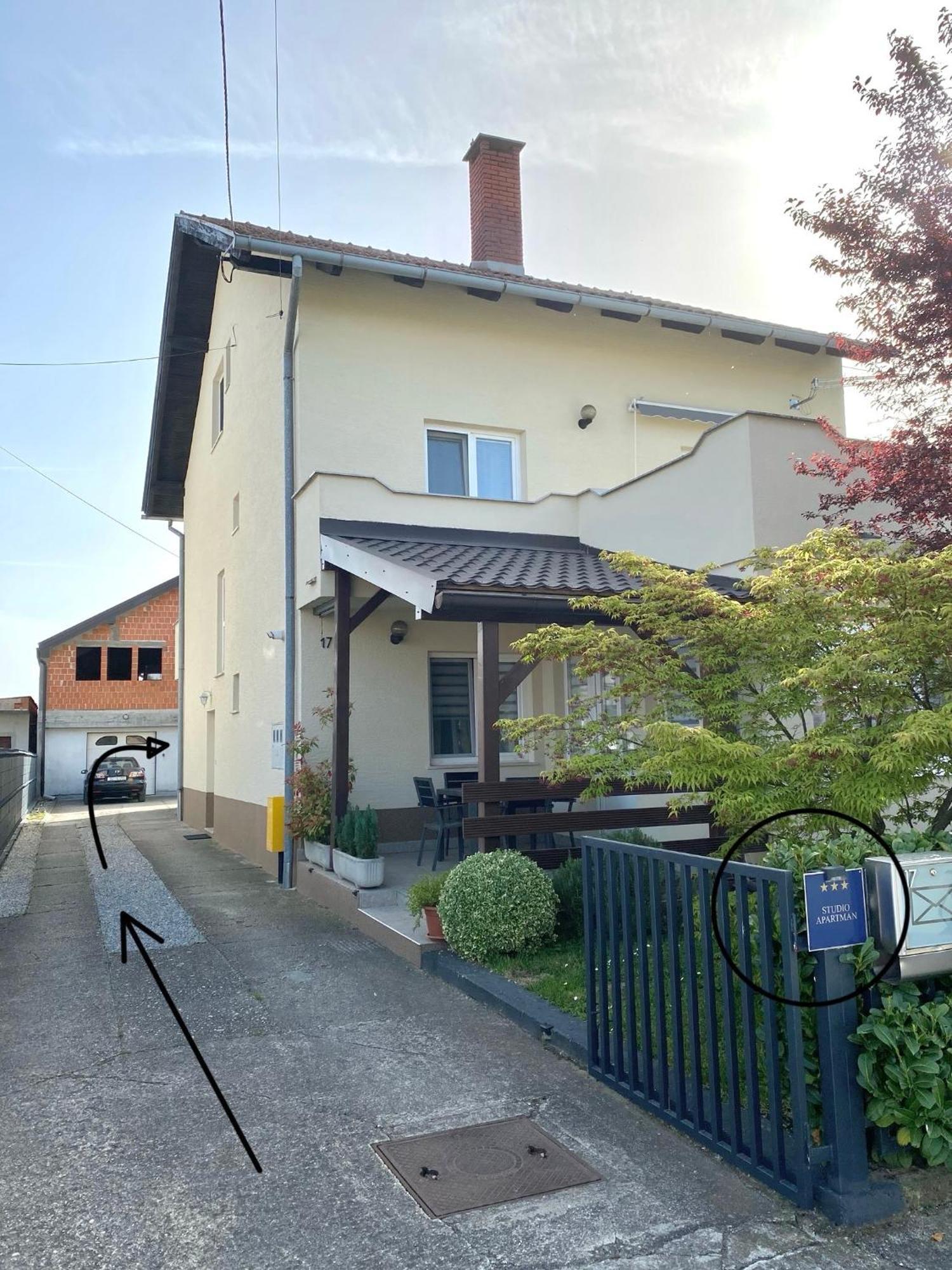 Apartman Lucija Gradici Exteriér fotografie
